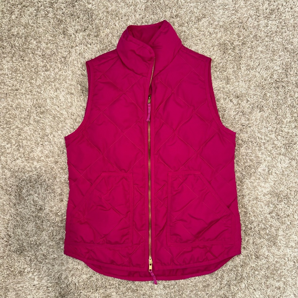 J. Crew Pink Vest XS